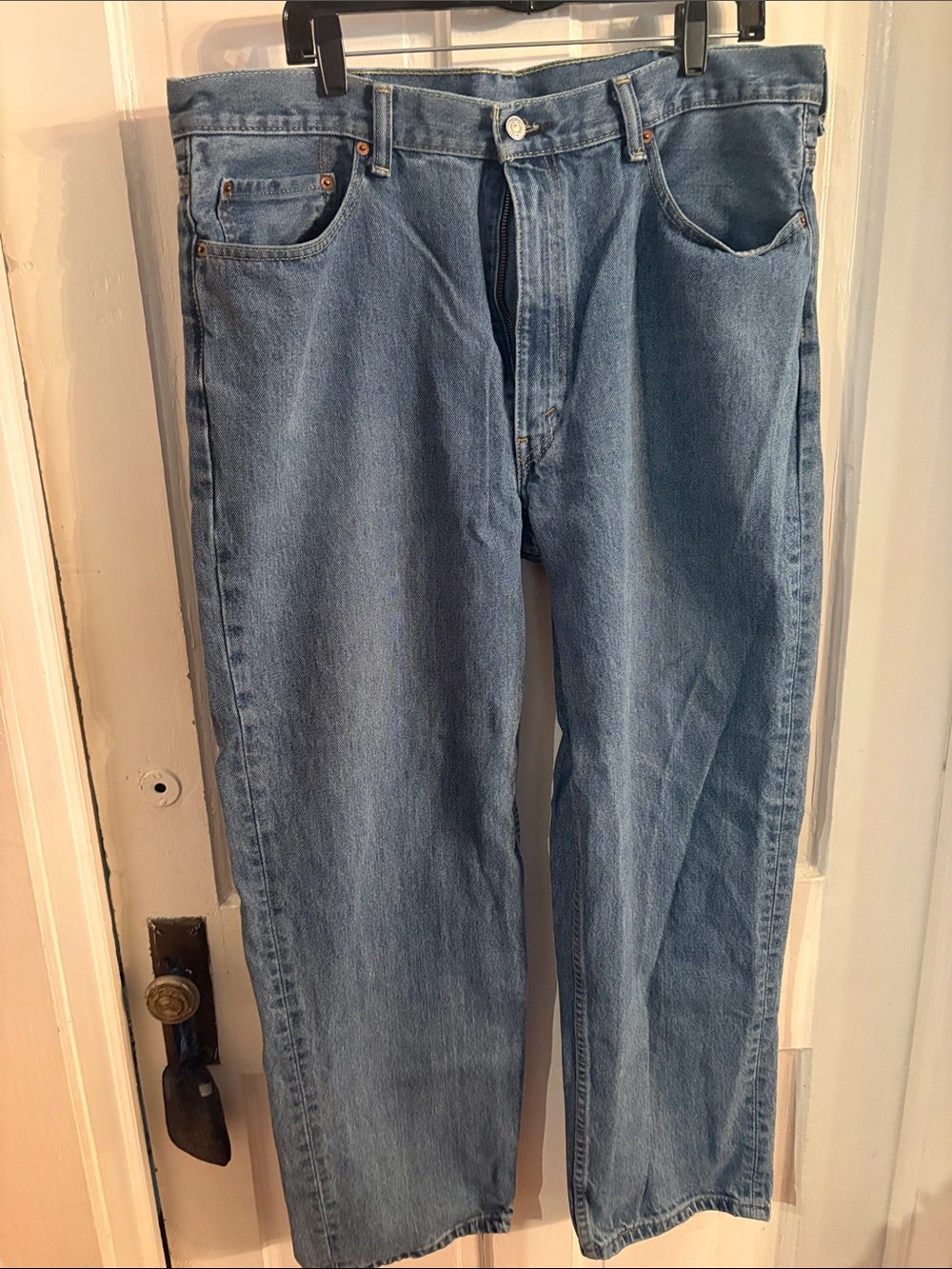 Levi's Men's Light Blue Straight Jeans
